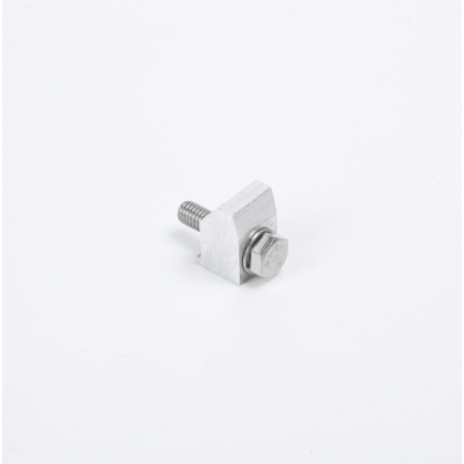ISO-KF Single Clamp, Size: M6, Material: Aluminum