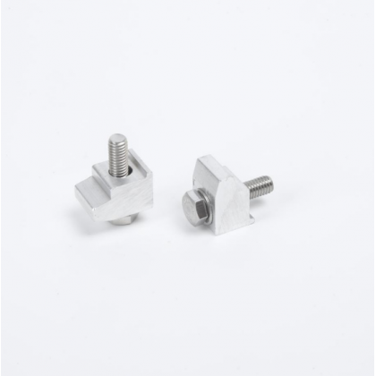 ISO-KF Single Clamp, Size: M6, Material: Aluminum