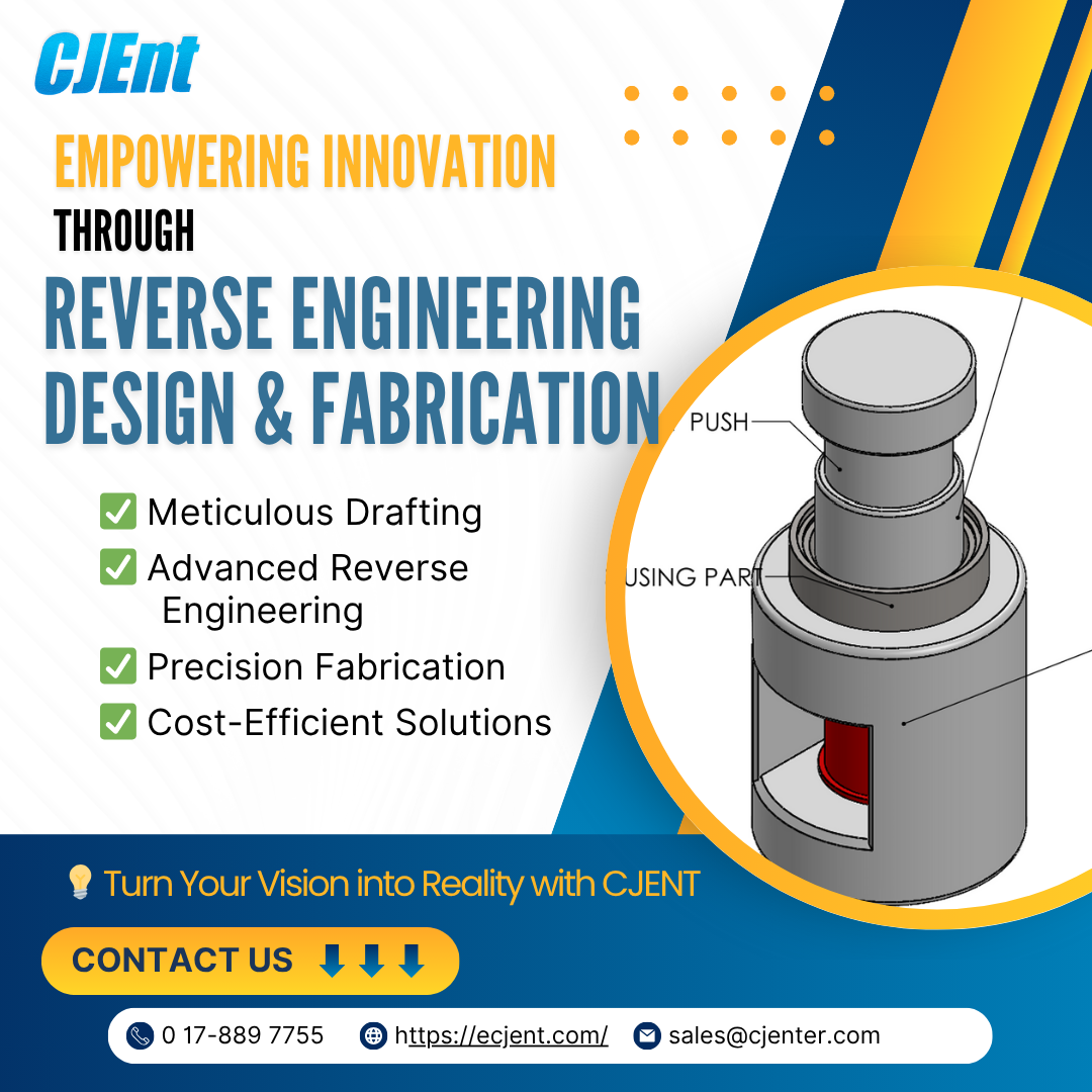 Empowering Innovation with Reverse Engineering & Fabrication!